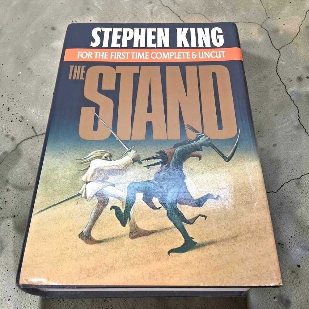 VTG Doubleday Stephen King The Stand Complete Uncut 90s Hardcover DJ BOMC Horror